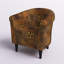 Fauteuil demi-tonneau Alpaslan