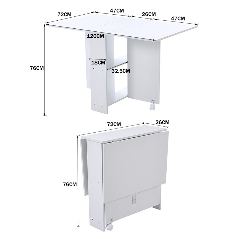 Metal Base Dining Table