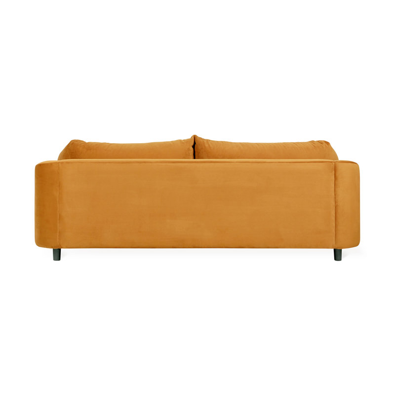 Thalia Sofa, Velvet Rust