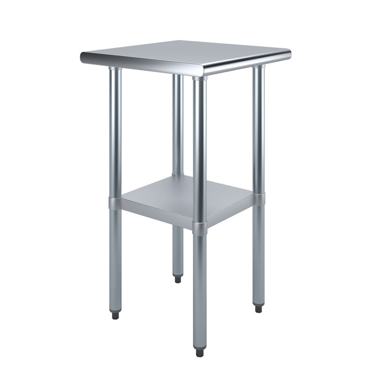 Stainless Steel Top Workbench, 35" H x 20" W x 20" D