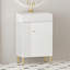 Meuble-lavabo à tablette ouverte autoportant Garman