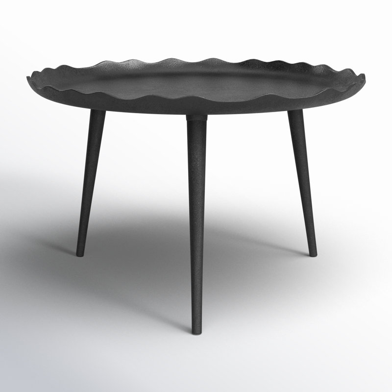 Table basse Avelines, Noir, noir, noir, noir