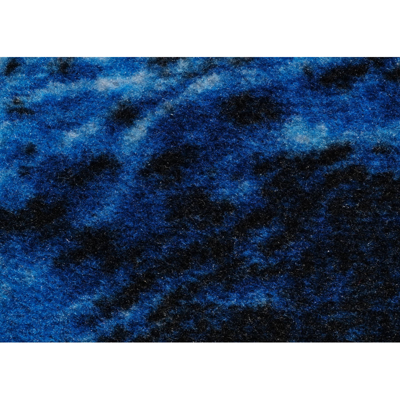 Mossy Oak Elements Aqua Camouflage Indoor Rug, Rectangle 6' x 9'