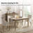 Sara 60'' Farmhouse Dining Table With Drawer-1385371369