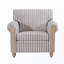 Fauteuil d'appoint rembourré