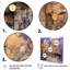 Mauve et jaune, collage intemporel III - Classics, art mural-21495879-212901366