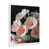 White Single Picture Framed Canvas