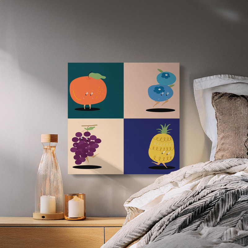 Rothman Wrapped Canvas Print Set, 16x16