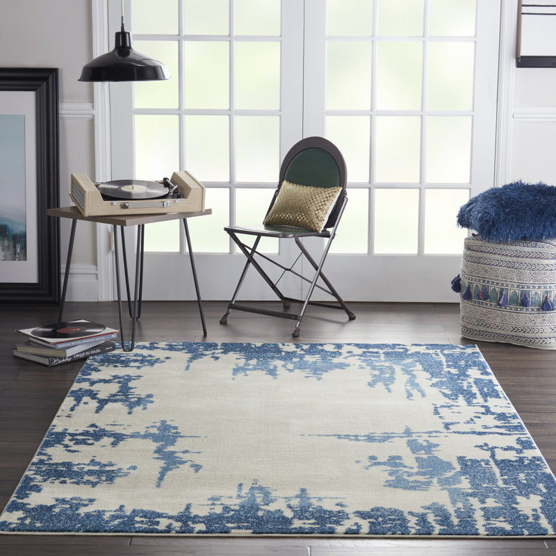 Etchings Abstract Area Rug, Rectangle 122cm x 183cm