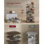 Range-chaussures à 7 niveaux, tour à chaussures rotative, range-chaussures, étagère à chaussures, 28 à 35 paires, pour vestibule, salon, garde-robe-818865118