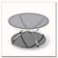 Table basse moderne en verre 31,50 "avec 2 niveaux-395906850