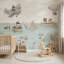 Décoration murale amovible pour enfants Cloudy Sky-1700621064-1700621066