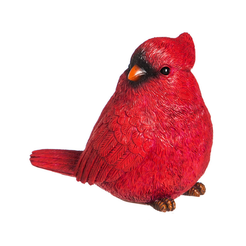 Décoration cardinal en polystone