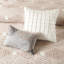 Housse de couette en coton Blush pour grand lit, géométrique, 2 taies décoratives assorties de couleur rose, motif géométrique-127368158