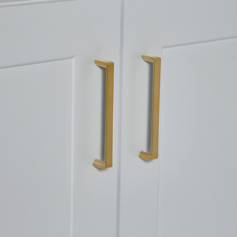 61 IN.  Single Bathroom Vanity, Gray, Rectangle, Carrara Quartz