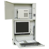 Informatics Steel Floating Desk with Power Outlet