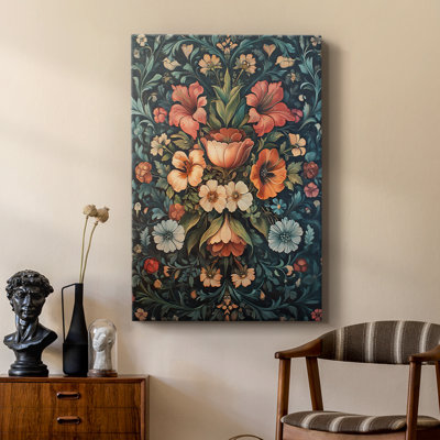 WM MORRIS Series XII  -Premium Gallery Wrapped Canvas -Ready to Hang