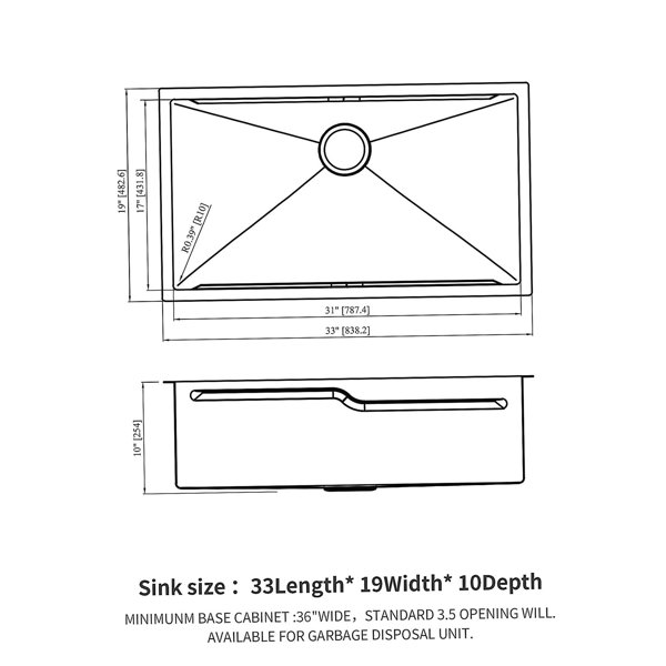 Dimensions du produit