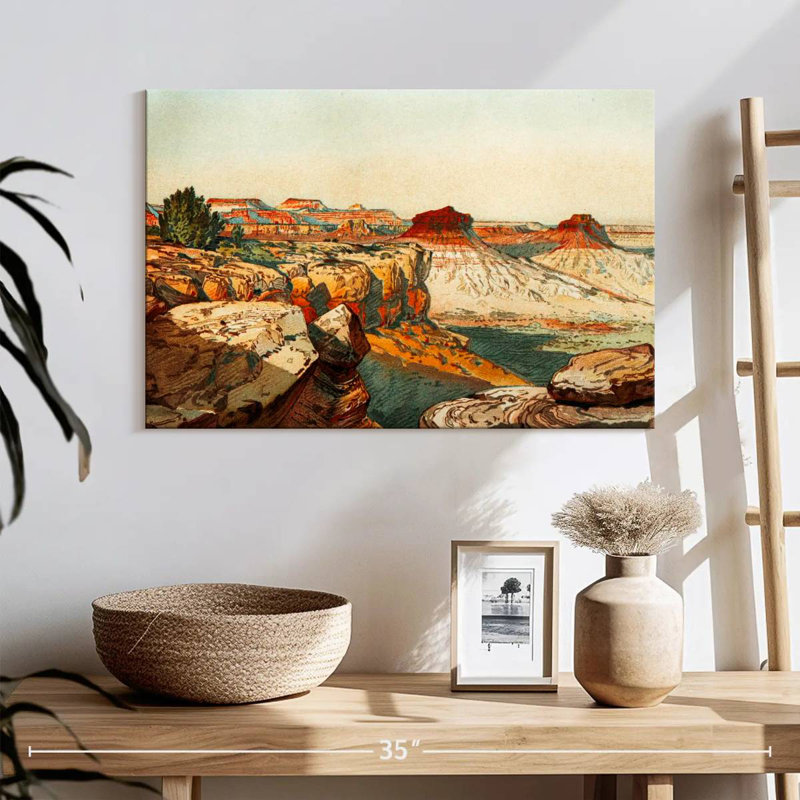 Alvord étonnant paysage du Grand Canyon, H 16 po x l 24 po