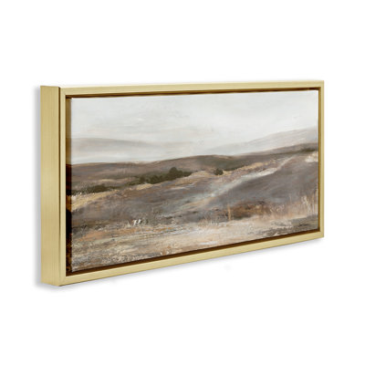 «Desert View Abstraction Floater», art mural sur toile par Carol Robinson