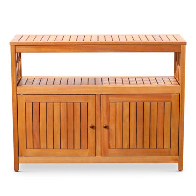 Buffet en eucalyptus
