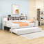 Lit de jour en bois avec tablettes, lit gigogne et bureau-787355189-787355191