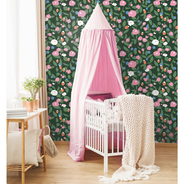 Magnolia Home Renewed Floral Peel & Stick Wallpaper - Pink