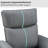 Curstyn Soft Upholstered Swivel and Rocker Manual Recliner-1180237267