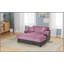 Canapé méridienne moderne 62 po Cloud-1670741716