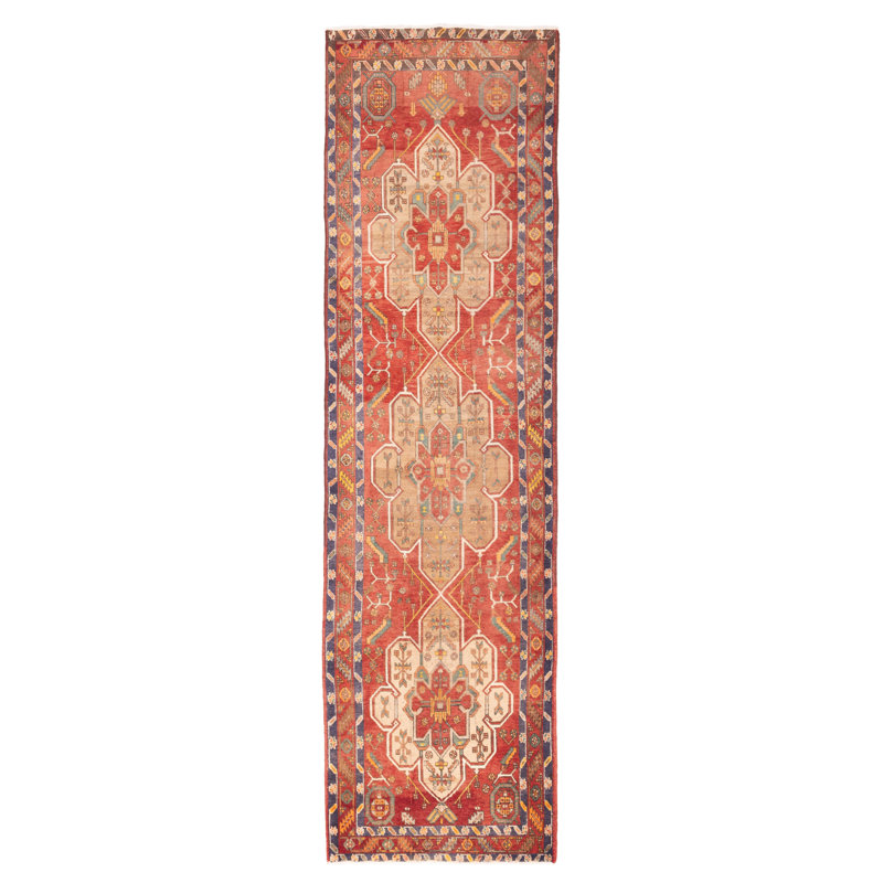 Konya Anatolian Red Rug 3'9" x 14'4"