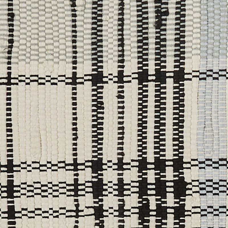 Cotton Plaid Indoor Rug, Rectangle 2' x 3'