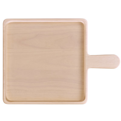 Noritake Hammock Wood Square Platter, 12"