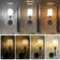 Wall Sconces Set Of Two Battery Operated, Rechargeable Wireless Wall Lights With Remote, 5200mah Dimmable Detachable Bulbs