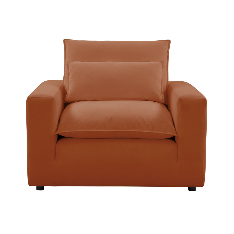 Fauteuil Jaydah, rouille
