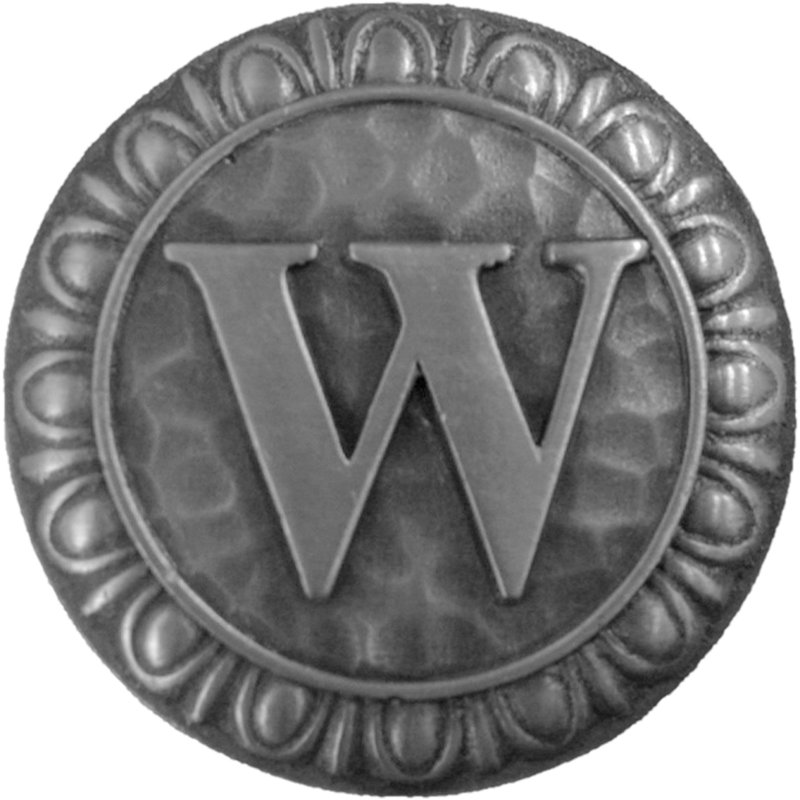 Jewel Mushroom Knob, Antique Pewter