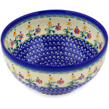 Spring Flowers Stoneware Rice Bowl