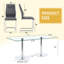 Ensemble de table et de chaises. Table en verre trempé 71 pouces x 35,4 pouces-129223905-129223910-129223902
