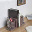 Serre-livres Dragon Castle en résine - Ensemble de 2 porte-livres fantaisie décoratifs avec rangement pour crayons pour la maison et le bureau