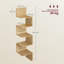 Ameeliah 5 Piece Floating Shelf
