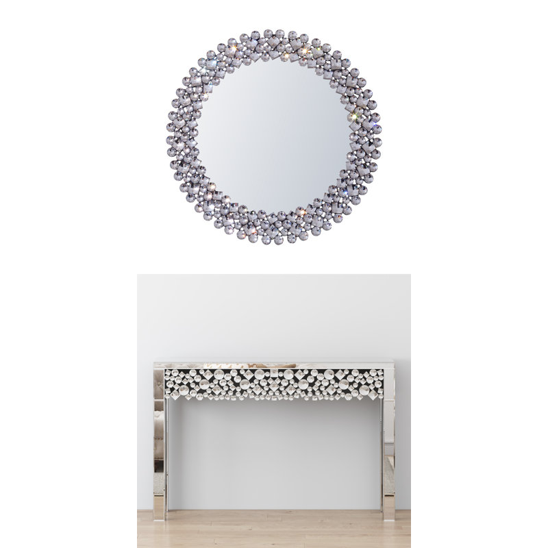 Ensemble de miroir console