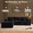 Fontanez Compression Packed 2 - Piece Corduroy Sectional - No Assembly Required-710206584-710206567