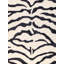 Tapis noir / blanc en laine synthétique touffeté Edgy-66174301