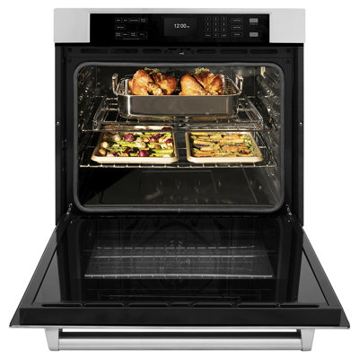 ZLINE 30 in. True Convection Single Wall Oven w/ Air Fry and Self Clean