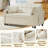 56.9'' Upholstered Convertible Sleeper Sofa with USB and Side Pocket-584877609