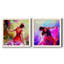 Danseuse - ensemble de 2 peintures sur toile encadrées-883619109-883619111