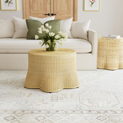 Cabo Woven Rattan Coffee Table