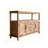 Retro Burlywood Sideboard