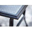 Table basse de patio avec verre Lexa
