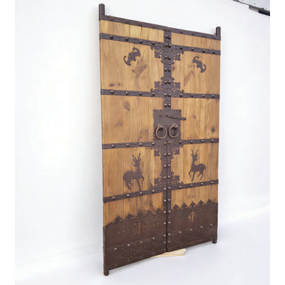 DYAG East Brown Solid Wood Pivot