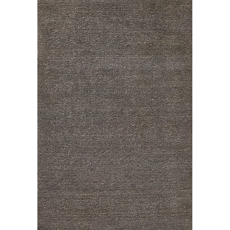 Tapis gris foncé, Rond 4 pi